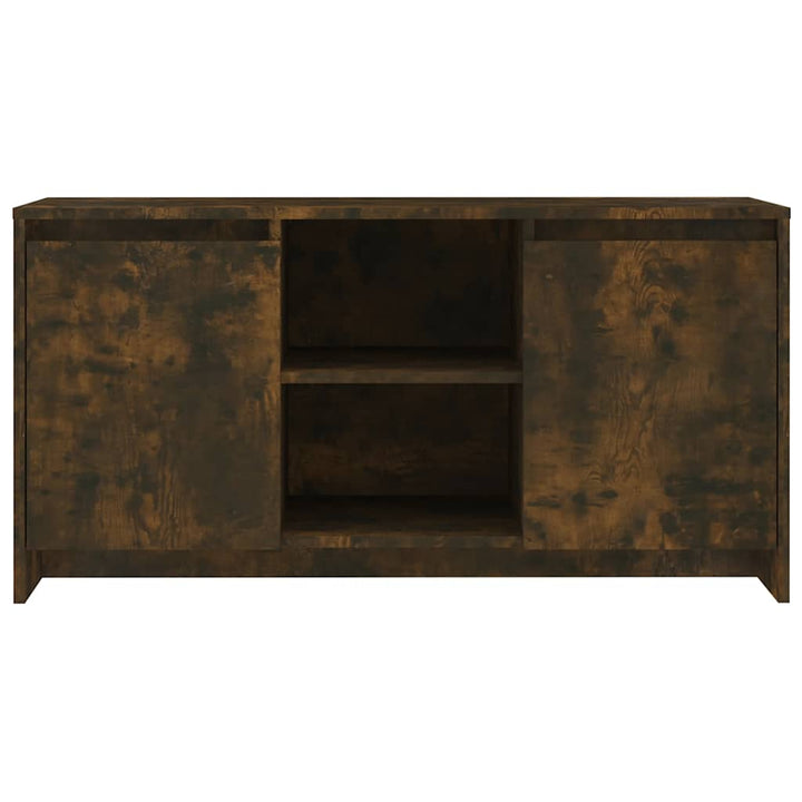 tv-bord 102x37,5x52,5 cm konstrueret træ røget egetræsfarve