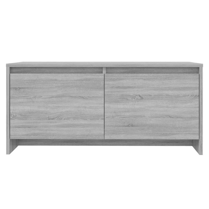 sofabord 90x50x41,5 cm konstrueret træ grå sonoma-eg