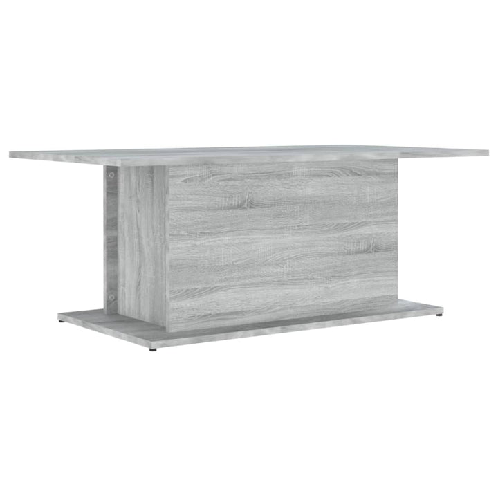 sofabord 102x55,5x40 cm konstrueret træ grå sonoma-eg