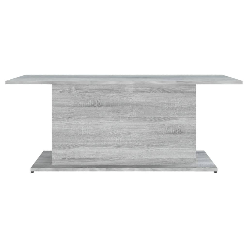 sofabord 102x55,5x40 cm konstrueret træ grå sonoma-eg
