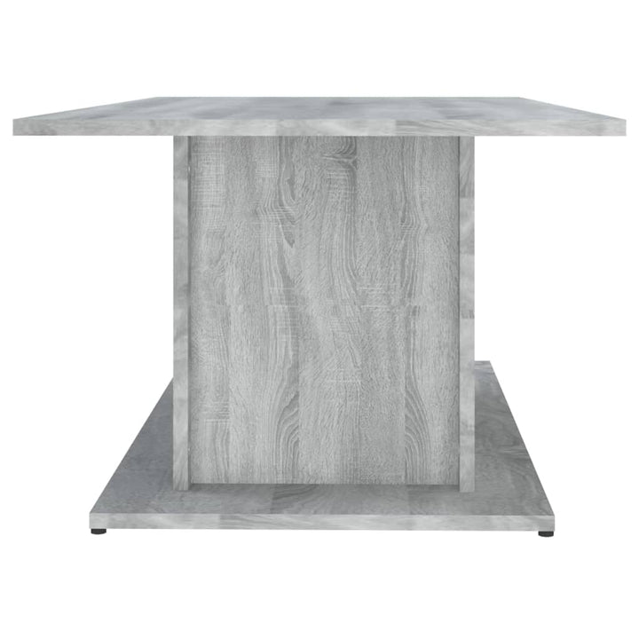 sofabord 102x55,5x40 cm konstrueret træ grå sonoma-eg