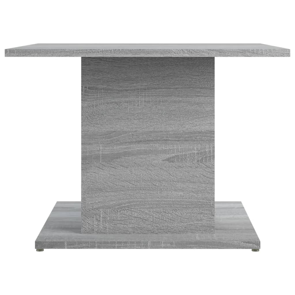 sofabord 55,5x55,5x40 cm konstrueret træ grå sonoma-eg