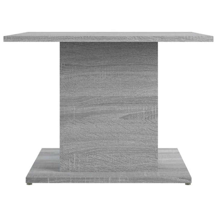 sofabord 55,5x55,5x40 cm konstrueret træ grå sonoma-eg
