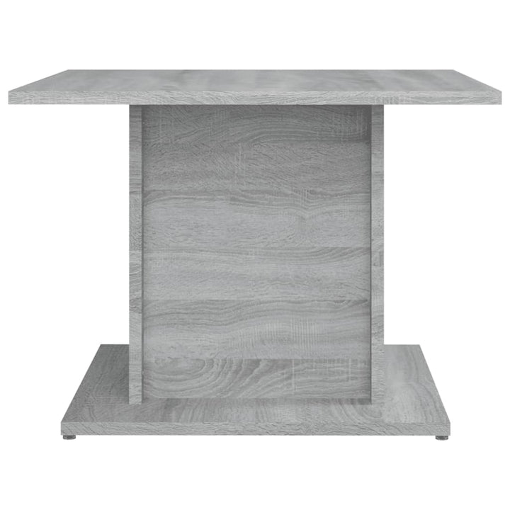 sofabord 55,5x55,5x40 cm konstrueret træ grå sonoma-eg