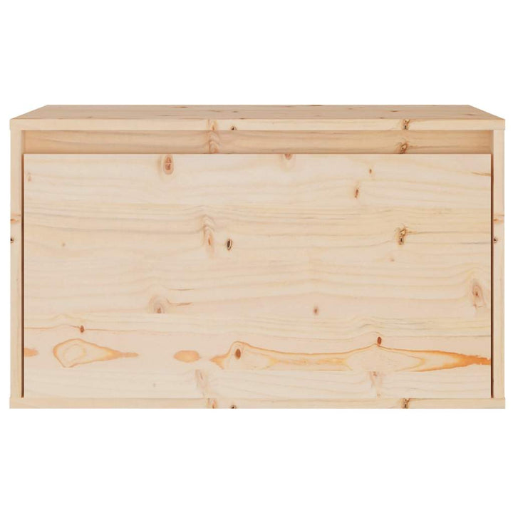 vægskab 60x30x35 cm massivt fyrretræ