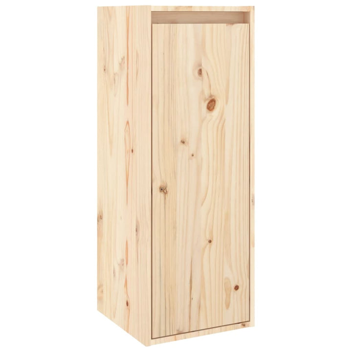 vægskab 30x30x80 cm massivt fyrretræ