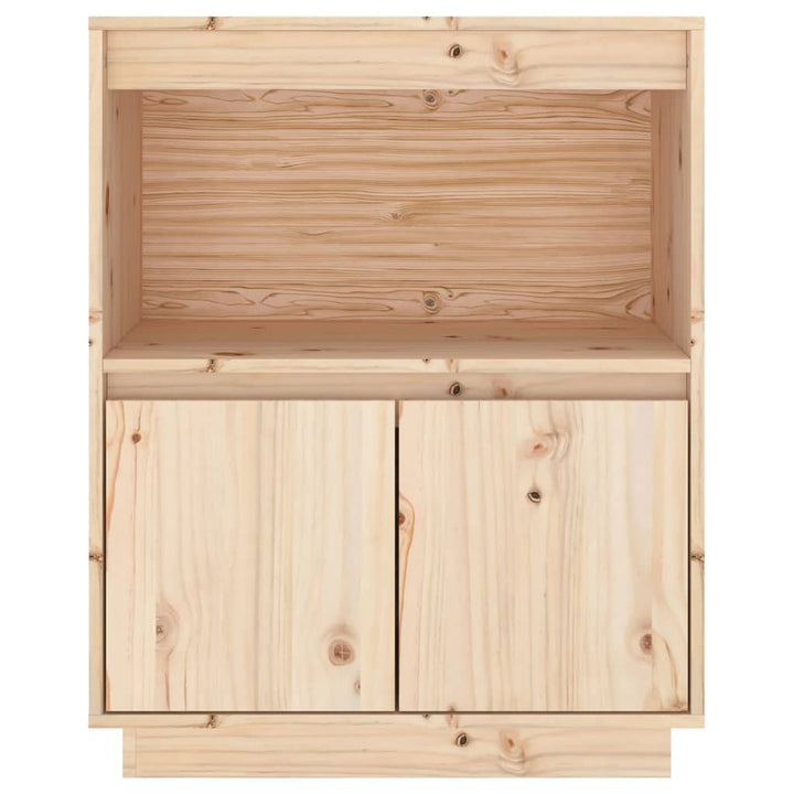 skænk 60x34x75 cm massivt fyrretræ