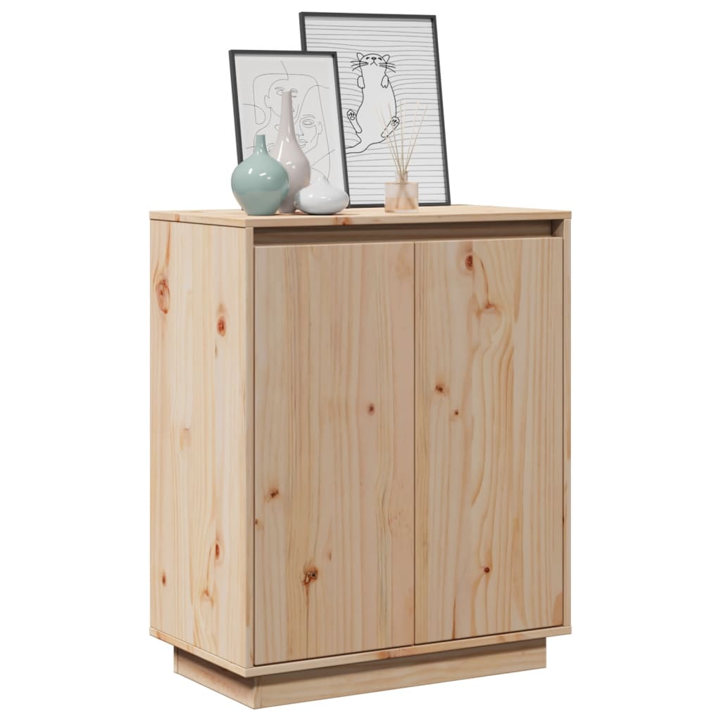 skænk 60x34x75 cm massivt fyrretræ