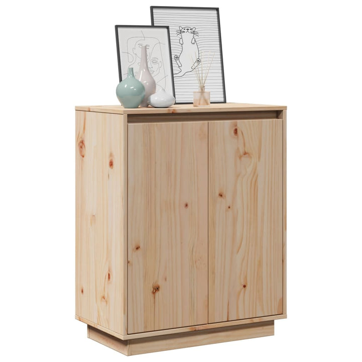 skænk 60x34x75 cm massivt fyrretræ