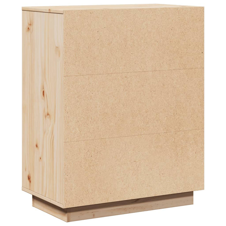 skænk 60x34x75 cm massivt fyrretræ