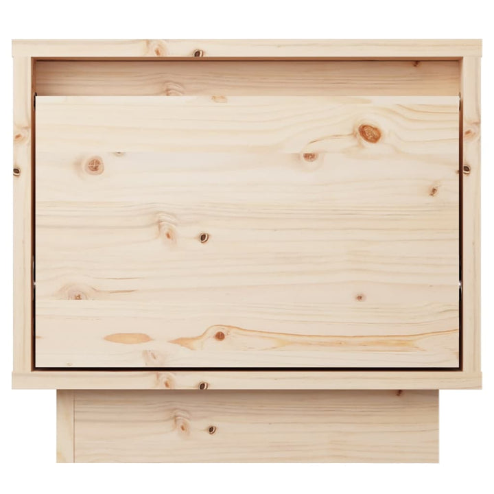 sengeborde 2 stk. 35x34x32 cm massivt fyrretræ
