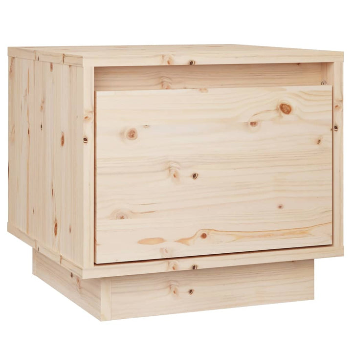 sengeborde 2 stk. 35x34x32 cm massivt fyrretræ