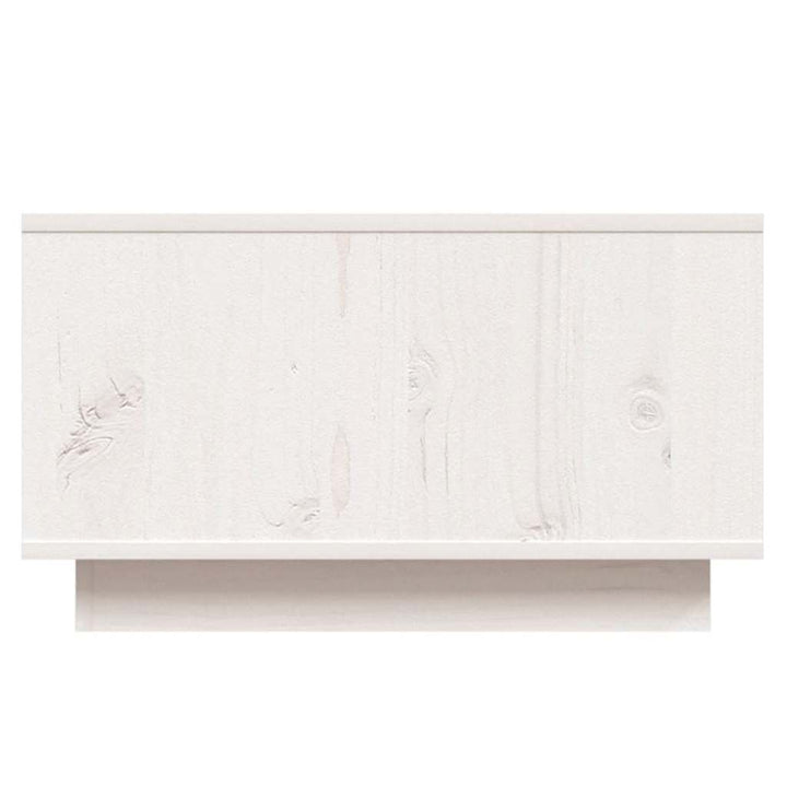sofabord 55x56x32 cm massivt fyrretræ hvid
