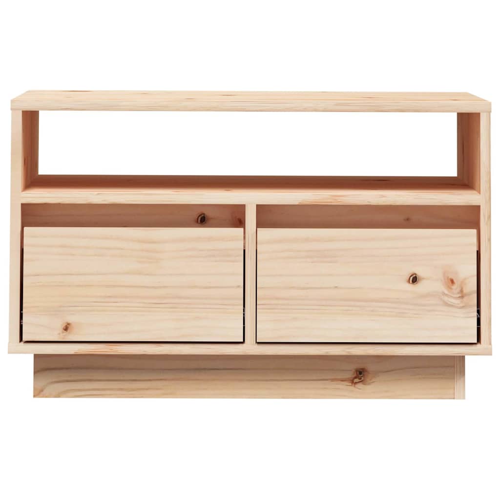 tv-bord 60x35x37 cm massivt fyrretræ