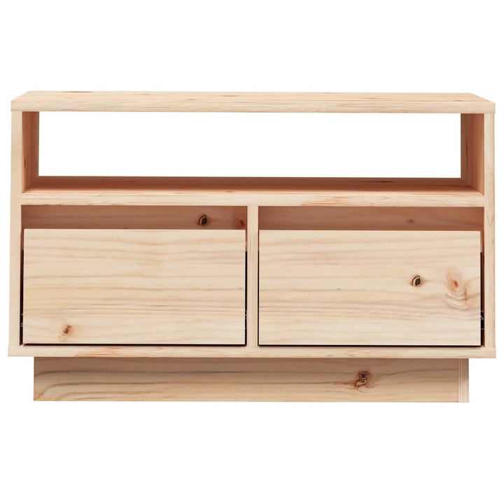 tv-bord 60x35x37 cm massivt fyrretræ