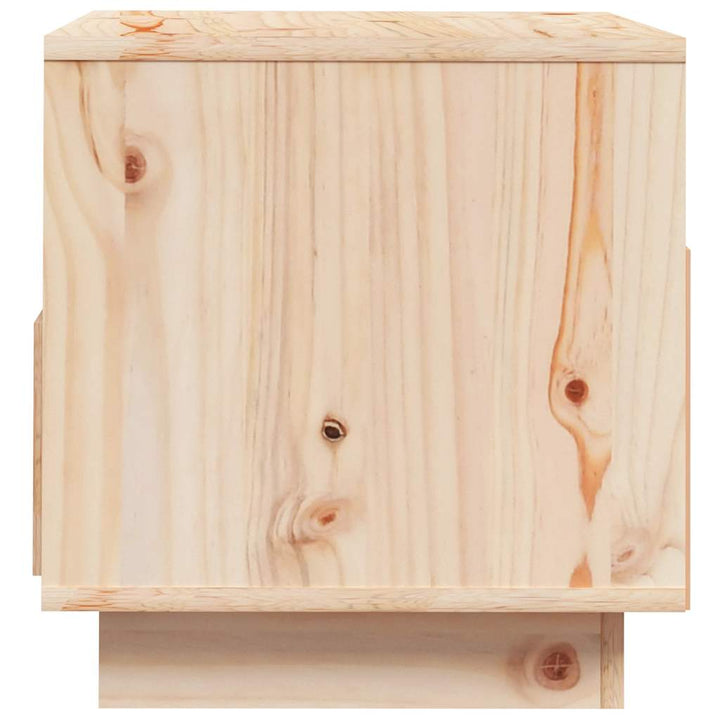 tv-bord 60x35x37 cm massivt fyrretræ