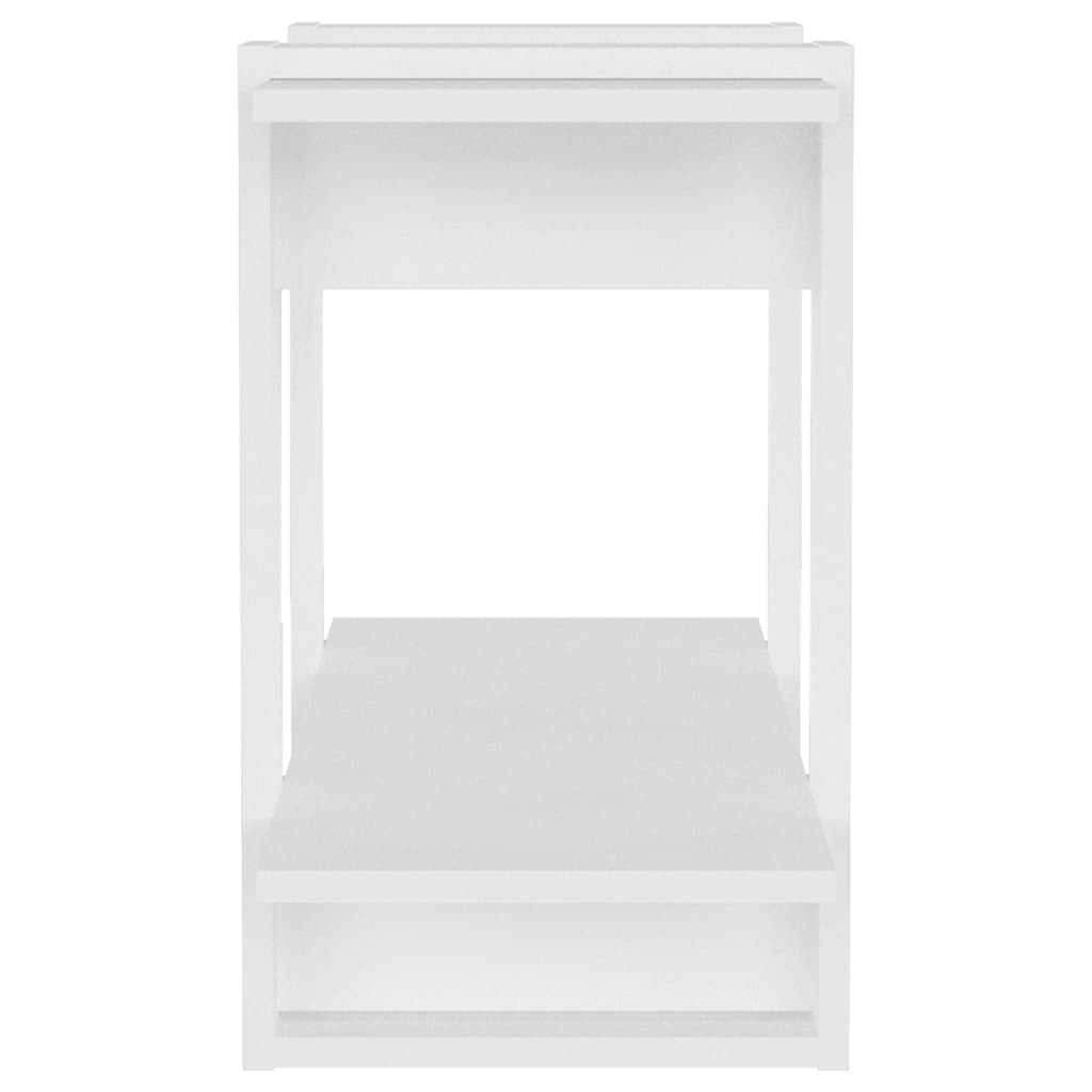 bogreol/rumdeler 80x30x51 cm hvid