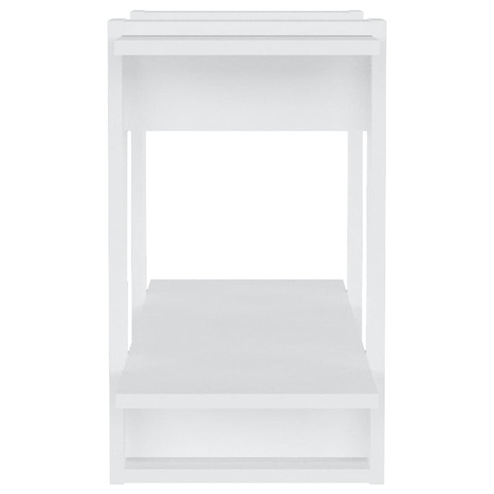 bogreol/rumdeler 80x30x51 cm hvid