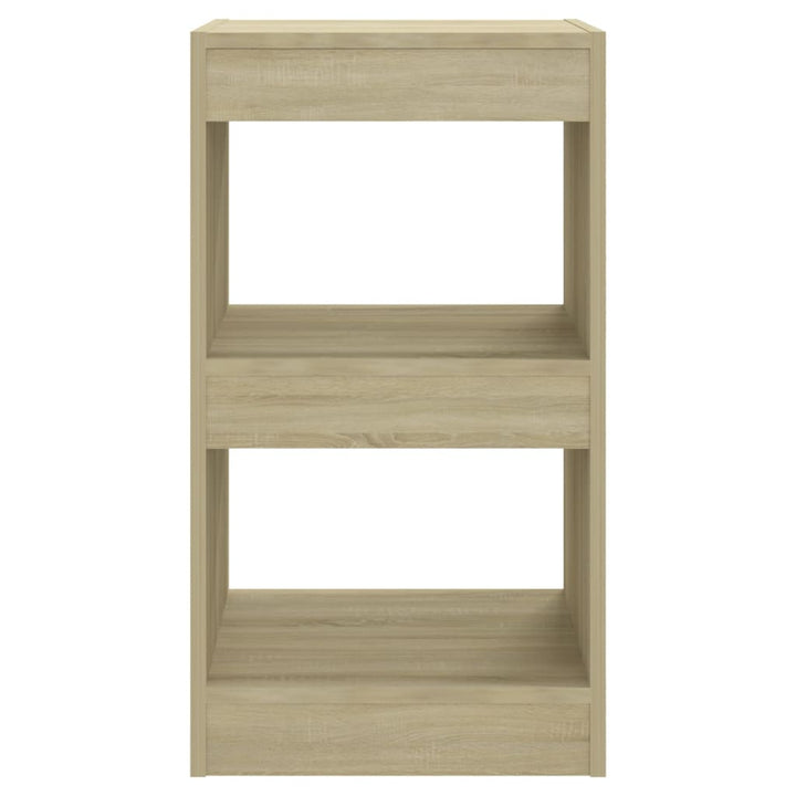 bogreol/rumdeler 40x30x72 cm sonoma-eg
