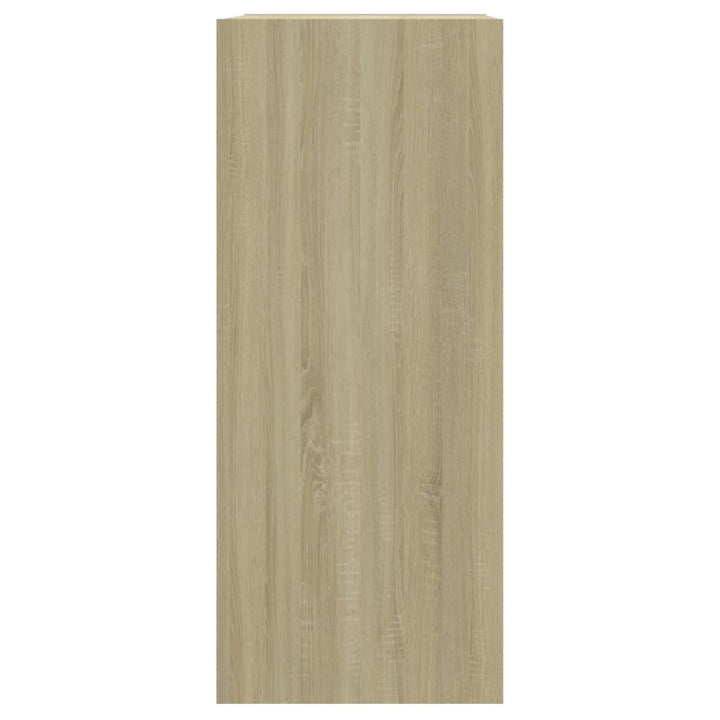 bogreol/rumdeler 40x30x72 cm sonoma-eg
