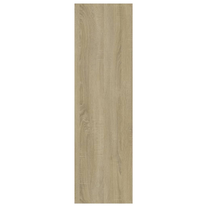 bogreol/rumdeler 40x30x103 cm konstrueret træ sonoma-eg