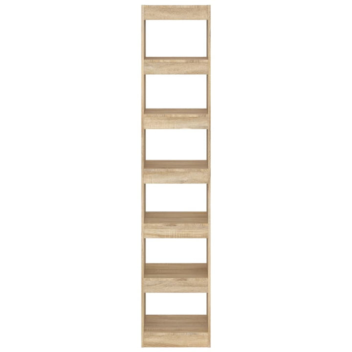 bogreol/rumdeler 40x30x198 cm sonoma-eg