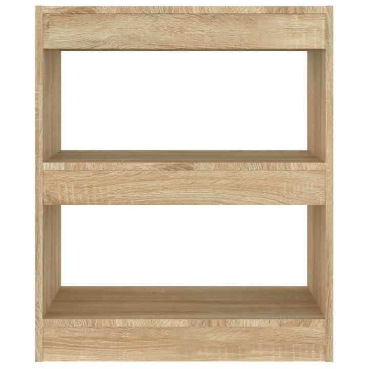 bogreol/rumdeler 60x30x72 cm sonoma-eg