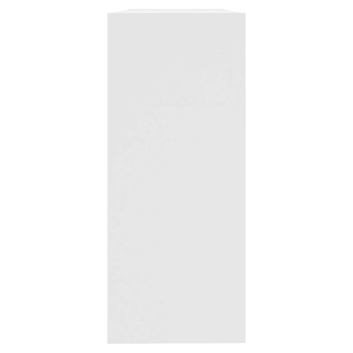 bogreol/rumdeler 100x30x72 cm hvid