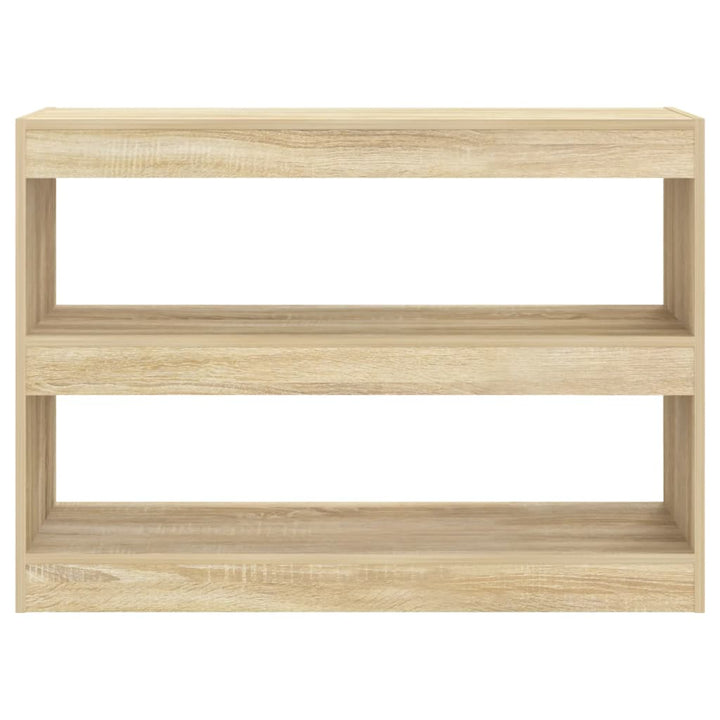 bogreol/rumdeler 100x30x72 cm sonoma-eg