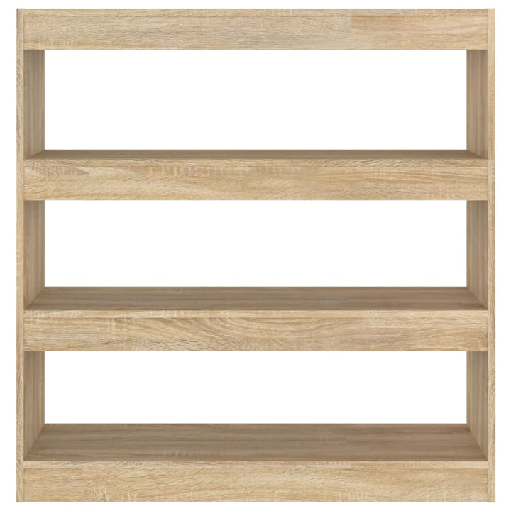 bogreol/rumdeler 100x30x103 cm sonoma-eg