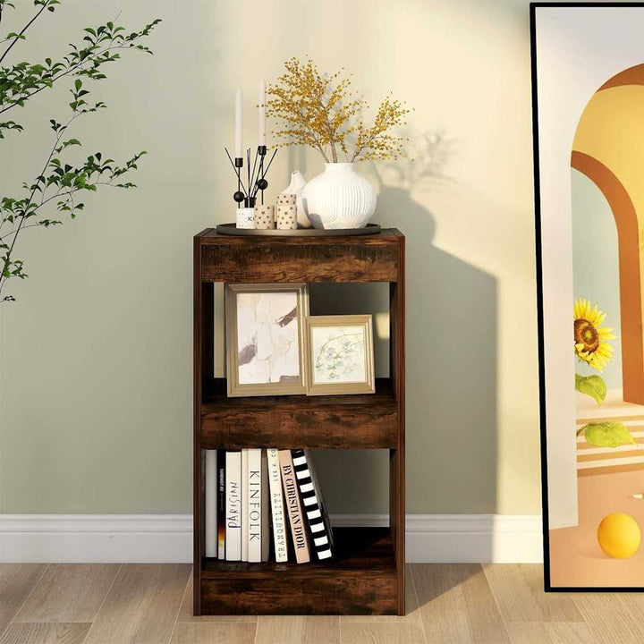 bogreol/rumdeler 40x30x72 cm sonoma-eg