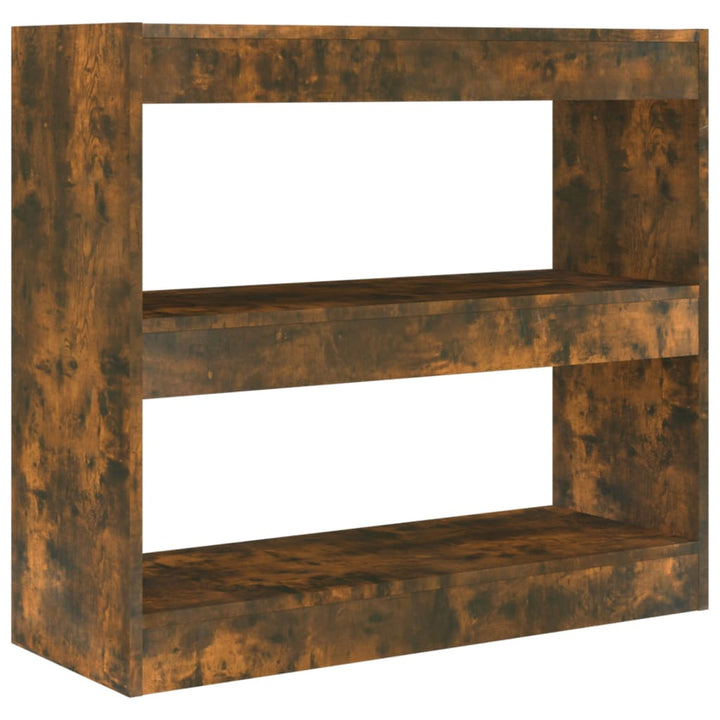 bogreol/rumdeler 80x30x72 cm sonoma-eg