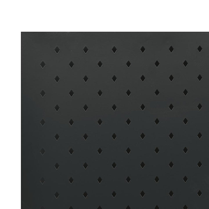 5-panels rumdeler 2 stk. 200x180 cm stål sort
