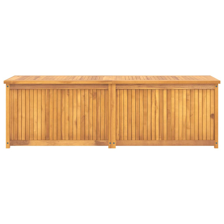 hyndeboks 175x50x55 cm massivt teaktræ