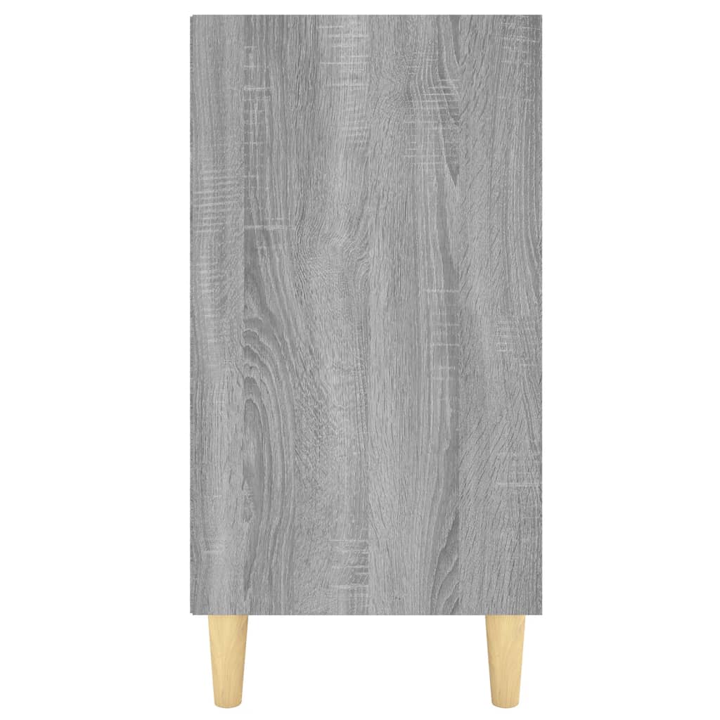 skænk 103,5x35x70 cm konstrueret træ grå sonoma-eg