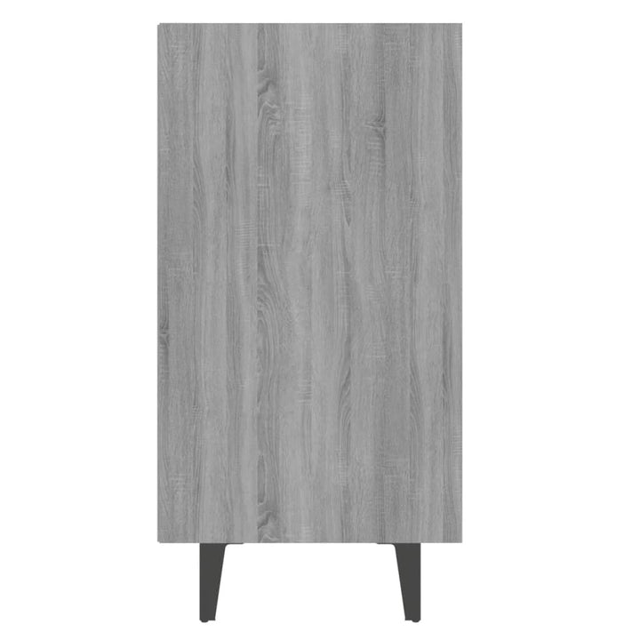 skænk 103,5x35x70 cm konstrueret træ grå sonoma-eg