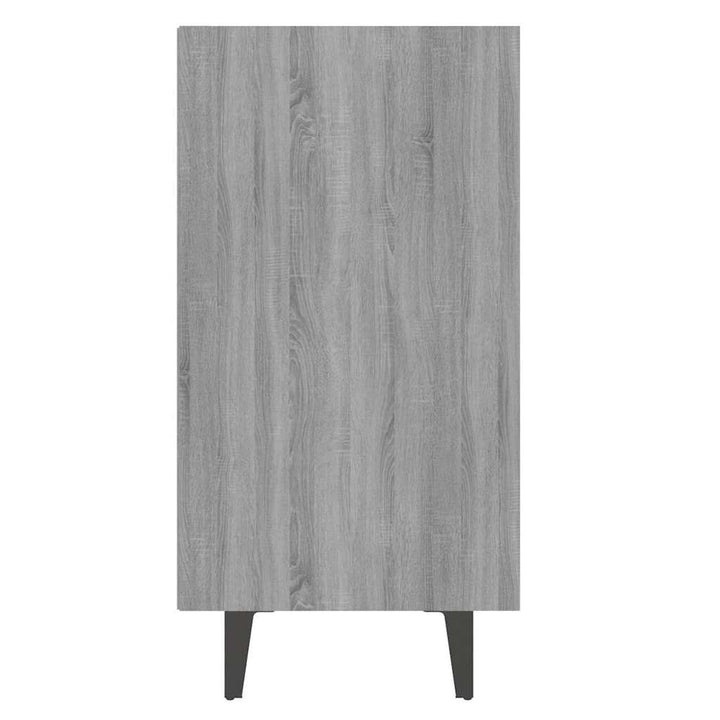 skænk 103,5x35x70 cm konstrueret træ grå sonoma-eg