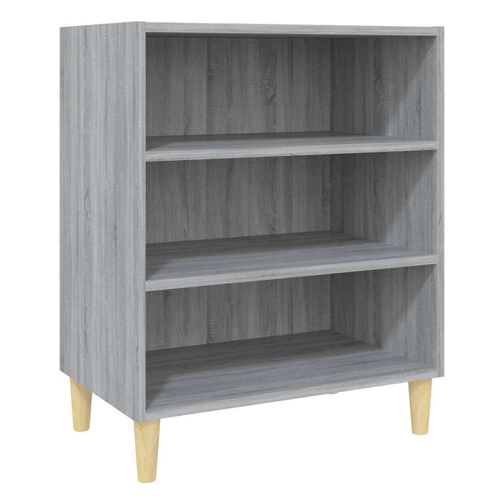 skænk 57x35x70 cm konstrueret træ grå sonoma-eg