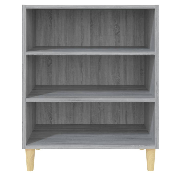 skænk 57x35x70 cm konstrueret træ grå sonoma-eg