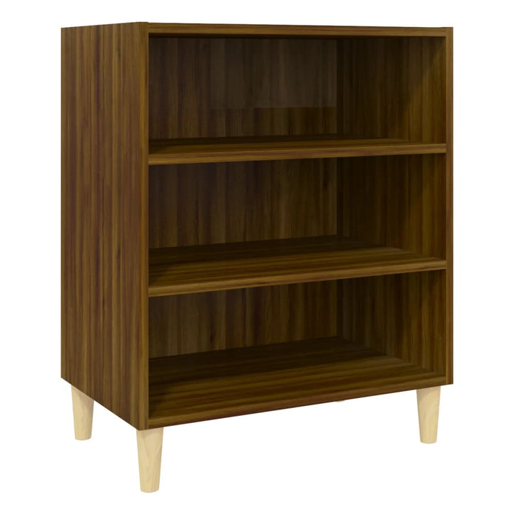 skænk 57x35x70 cm konstrueret træ brun egetræsfarve