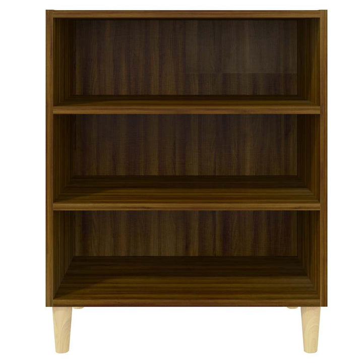 skænk 57x35x70 cm konstrueret træ brun egetræsfarve