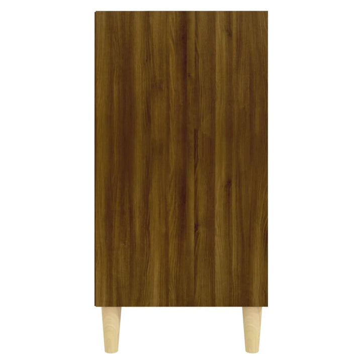 skænk 57x35x70 cm konstrueret træ brun egetræsfarve