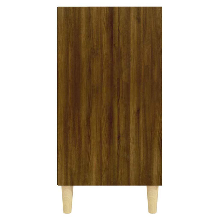skænk 57x35x70 cm konstrueret træ brun egetræsfarve