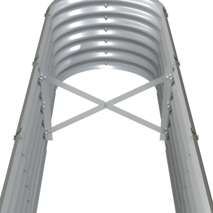 plantekasse 332x40x36 cm galvaniseret stål grå