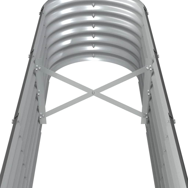 plantekasse 332x40x36 cm galvaniseret stål antracitgrå