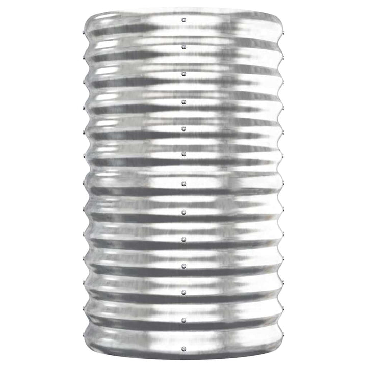 plantekasse 152x40x68 cm galvaniseret stål sølvfarvet
