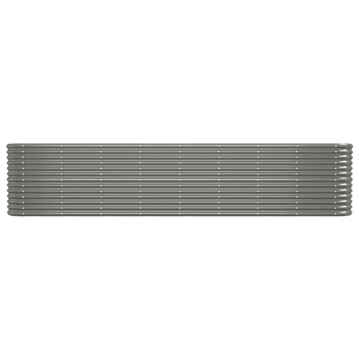 plantekasse 332x40x68 cm galvaniseret stål grå