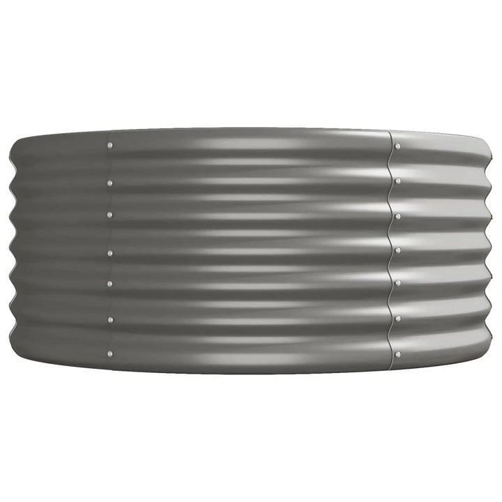 plantekasse 512x80x36 cm galvaniseret stål grå