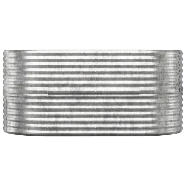 plantekrukke 152x80x68 cm galvaniseret stål sølvfarvet