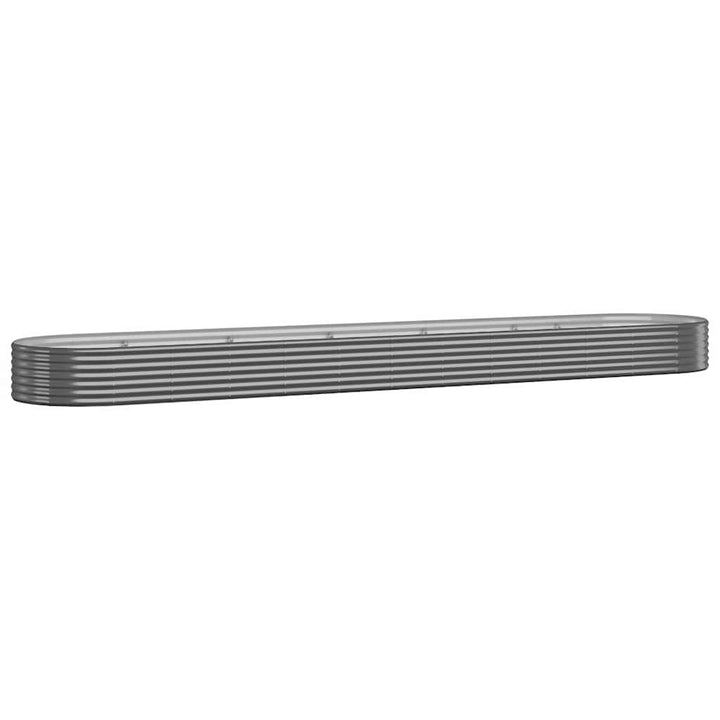 plantekasse 507x100x36 cm galvaniseret stål antracitgrå
